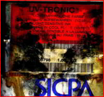 bidon encre sicpa