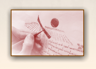 dessin personnalise pour vigneron