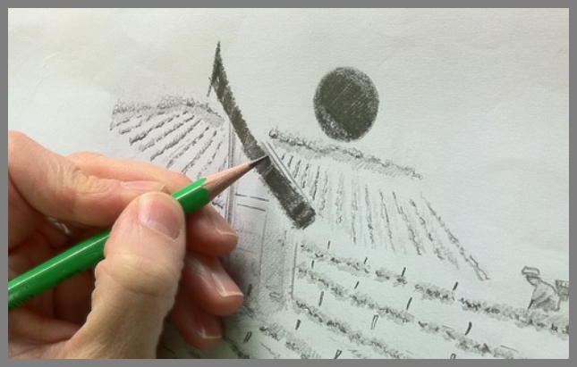image dessin personnalise pour vigneron